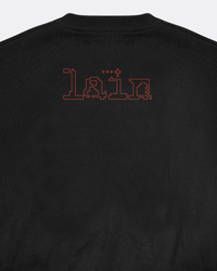 Knitted crew neck sweater